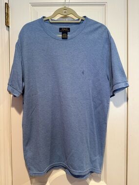 Polo by Ralph Lauren Light Blue Short-Sleeve Crew T-Shirt